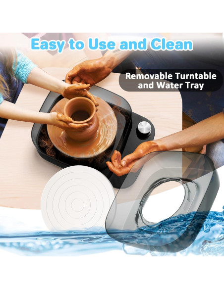 Torno de Alfarería Innofans para Niños - Kit Completo