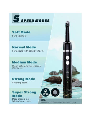 Pulidor Dental Zahnheld WD-JY-A02 con Luz LED y 5 Modos