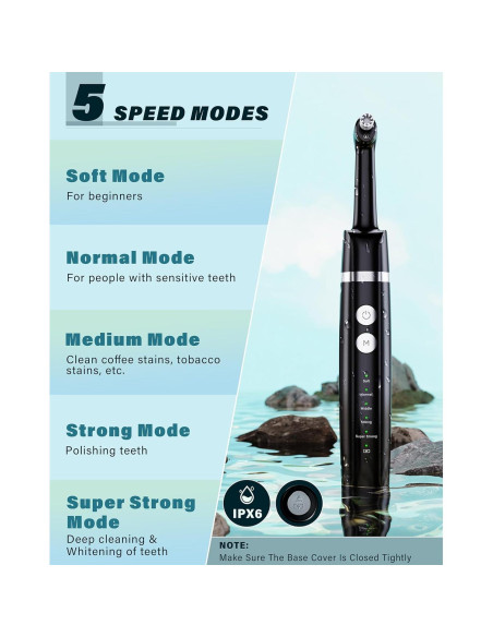 Pulidor Dental Zahnheld WD-JY-A02 con Luz LED y 5 Modos