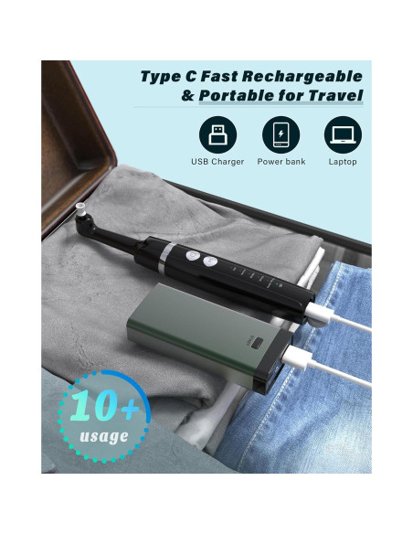 Pulidor Dental Zahnheld WD-JY-A02 con Luz LED y 5 Modos