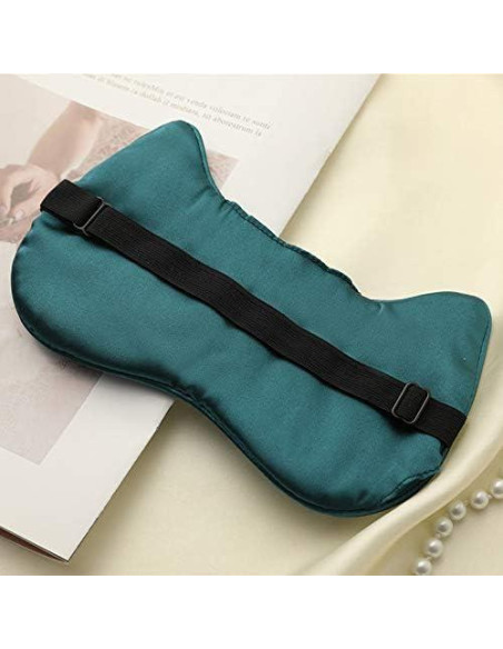 Máscara de Sueño PERFECTSIGHT Gato Negro Ajustable Seda