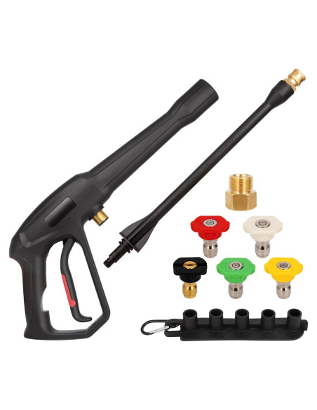 Kit de pistola de pulverización Mairbear 2000 PSI con 5 boquillas