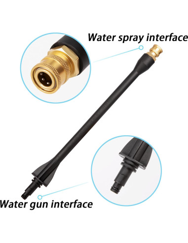 Kit de pistola de pulverización Mairbear 2000 PSI con 5 boquillas