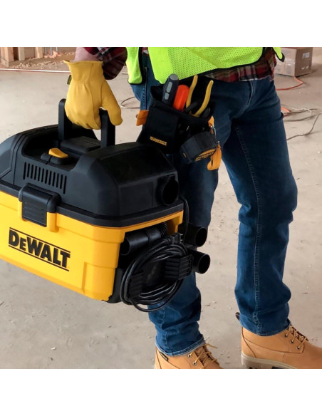 Aspiradora DEWALT DXV04T 4 Galones Húmeda/Seca Amarillo