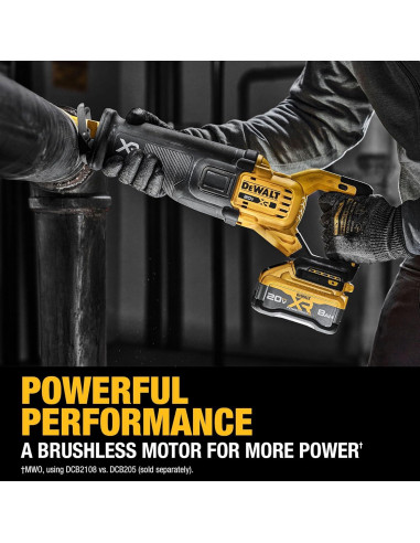 Sierra Recíproca Inalámbrica DEWALT 20V MAX XR 6,93 kg