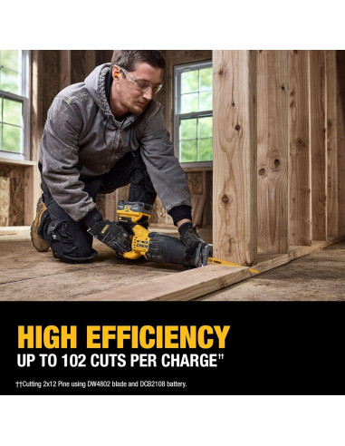 Sierra Recíproca Inalámbrica DEWALT 20V MAX XR 6,93 kg