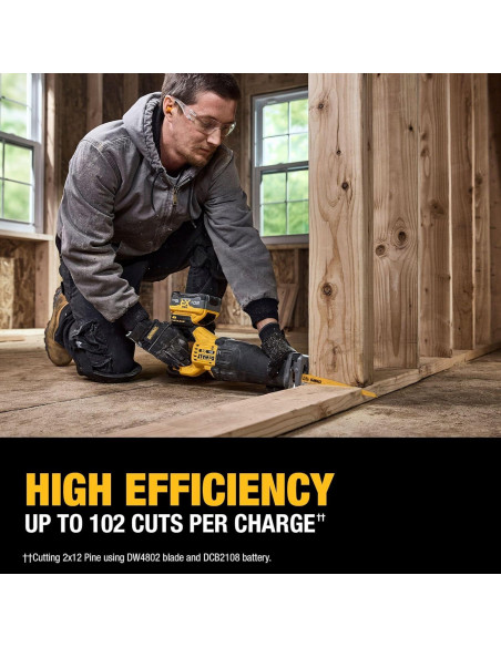 Sierra Recíproca Inalámbrica DEWALT 20V MAX XR 6,93 kg