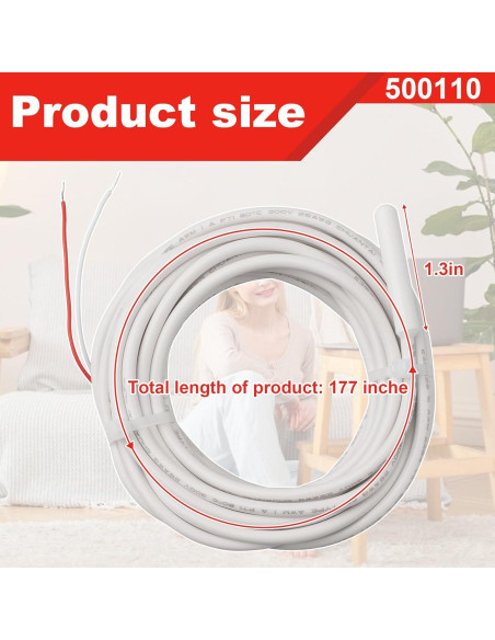 Sensor de Termostato de Suelo 10K DZBQ para SunStat