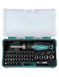 Juego de Llaves de Carraca y Puntas 47 Piezas Makita B-50289 2