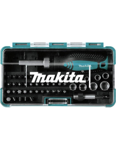 Juego de Llaves de Carraca y Puntas 47 Piezas Makita B-50289