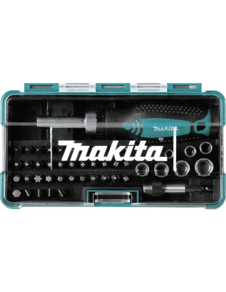 Juego de Llaves de Carraca y Puntas 47 Piezas Makita B-50289