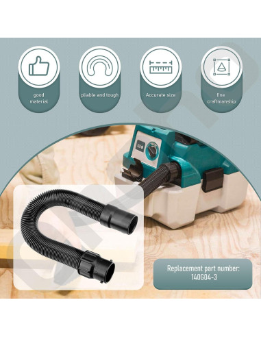 Manguera Flexible Anti-Estática Ohoho 198cm para Aspiradora