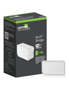 Puente Wi-Fi Leviton Decora Smart MLWSB-1RW, Blanco, 232 m