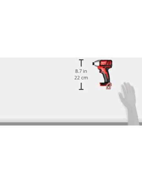 Controlador de Impacto Milwaukee M18 18V 1/4 169.5 Nm LED