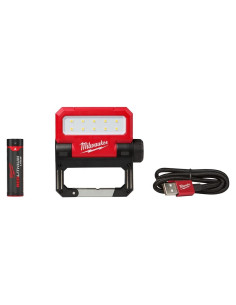 Luz de Inundación Milwaukee 2114-21 Recargable USB 550 Lúmenes