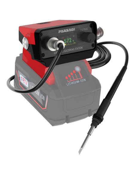 Estación de Soldadura Milwaukee 18V T12 PLUS Temperatura Ajustable