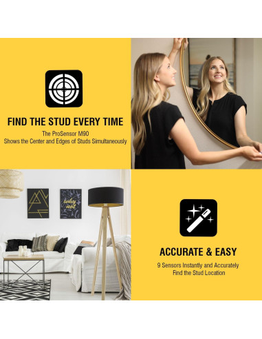 Buscador de Estudio Franklin Sensors ProSensor M90 9 Sensores