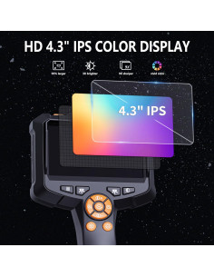 Cámara Endoscopio HD 1080P Leersi Jet 5m IP67 con Luz 2