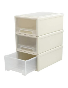 Cajonera de Plástico Jandson 3 Cajones 30x20x12 cm