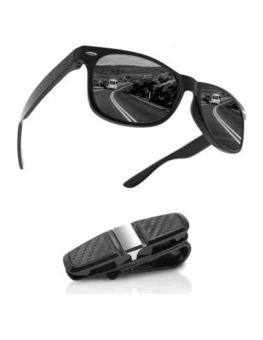 Gafas de Conducción Nocturna Antirreflejo DAJOOEE con Soporte