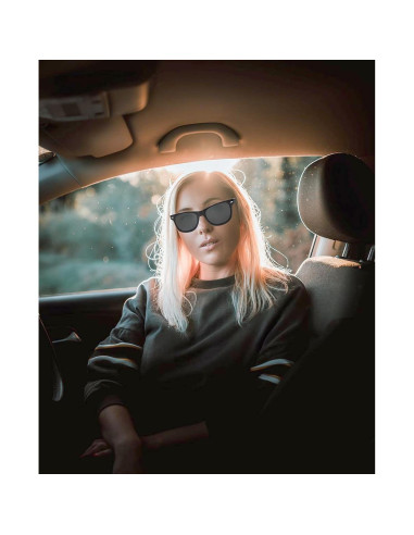 Gafas de Conducción Nocturna Antirreflejo DAJOOEE con Soporte