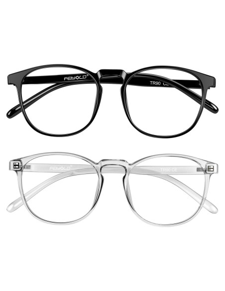 Gafas bloqueadoras de luz azul unisex TR90 - 2 paquetes