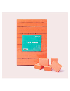 Pulidores de Uñas NOVAL Mini 130 PCS Uso Único Naranja