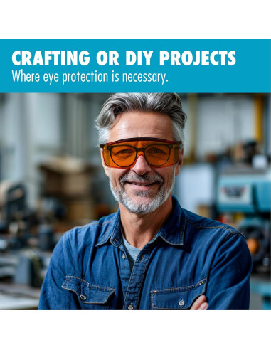 Gafas de Seguridad UV Tool Klean TK-1-SGL Ajuste Grande