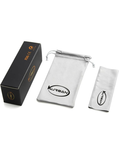 Gafas de bloqueo de luz azul KURSAN unisex retro ovaladas