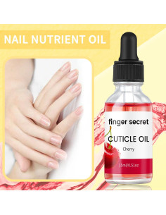 Aceite de Cutícula Cereza 15ml Finger Secret - Hidratante y Fortalecedor 2