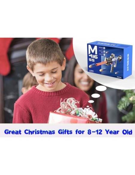 Rifle de Juguete Vioofun Automático con Chaleco y Dardos