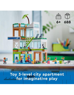 LEGO Edificio de Apartamentos 60365 con 6 Minifiguras 2