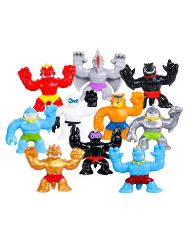 Heroes de Goo Jit Zu Minis Mega Pack 10 Figuras 6,35 cm
