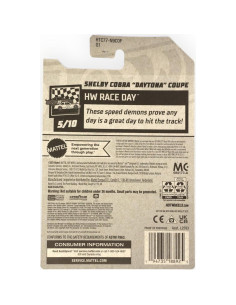 Auto de Juguete Mattel Shelby Cobra Daytona Coupe Azul 2