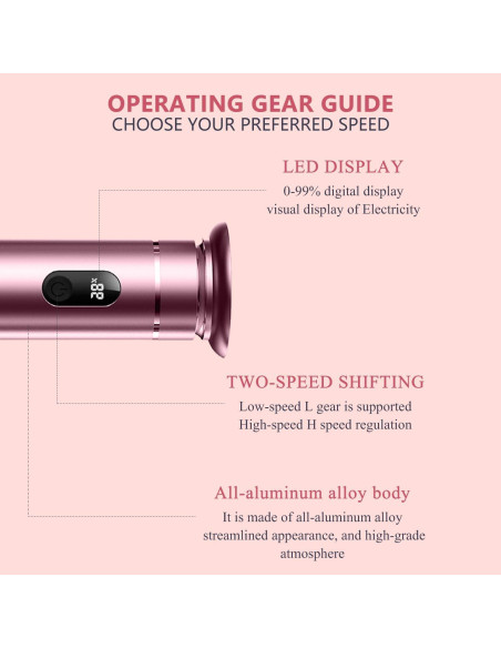 Removedor de Callos Eléctrico SUILU Oro Rosa con Discos de Lija