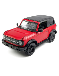 Coche Bronco Badlands 2 Puertas 1/36 Metal Rojo Mate