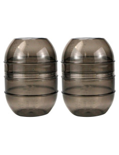 Tazones para Mezclar Color de Cabello SHERCHPRY 2 Pcs 14x5.5cm