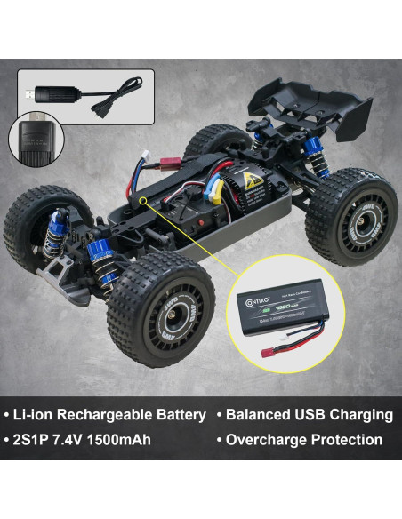 Coche RC Contixo HC1 1:16 39KMH 4x4 Todo Terreno