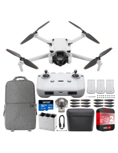 Dron DJI Mini 3 con Controlador RC-N1 y Kit de Vuelo 4K