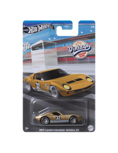 Hot Wheels Lamborghini Miura SV 1971 Edición Limitada Oro