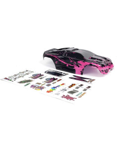 Carrocería Personalizada Rosa Choclo Sucio E-Revo 1/10 RC 2