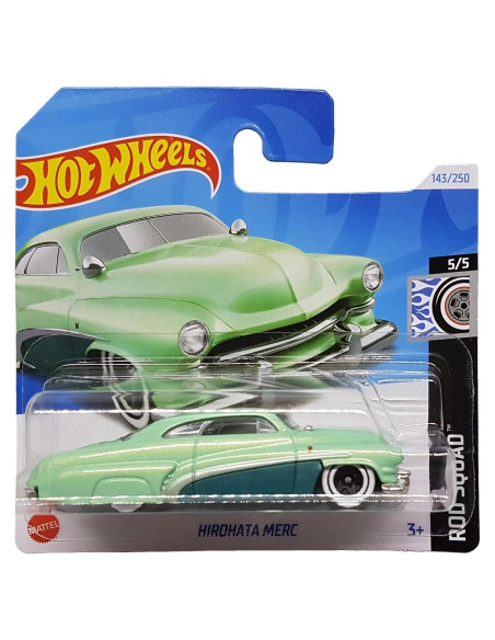Hot Wheels Hirohata Merc Verde 1951 Rod Squad 1:64