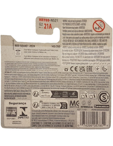 Hot Wheels Hirohata Merc Verde 1951 Rod Squad 1:64