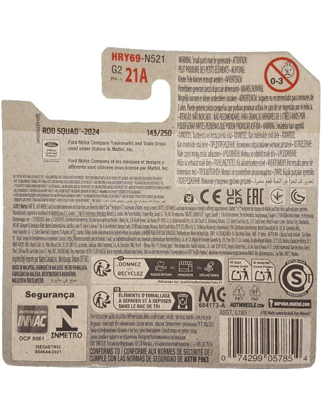 Hot Wheels Hirohata Merc Verde 1951 Rod Squad 1:64