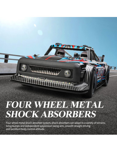 Coche RC GoolRC 104072 1:10 Brushless 4WD 60 km/h LED