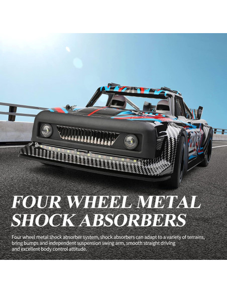 Coche RC GoolRC 104072 1:10 Brushless 4WD 60 km/h LED