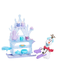 Muñeca Olaf Mattel Disney Frozen con Trineo y Accesorios