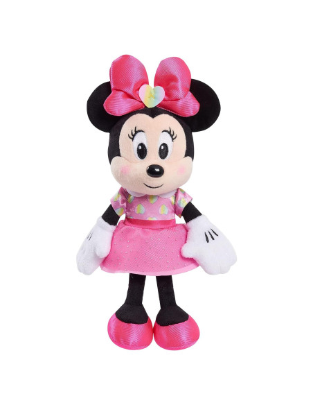 Peluche Minnie Mouse Just Play 20 cm Corazones Rosa Peluche Minnie Mouse Just Play 20 cm Corazones Rosa