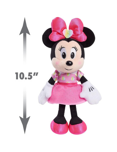 Peluche Minnie Mouse Just Play 20 cm Corazones Rosa