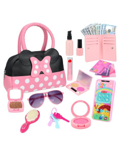 Bolsa de Juego de Princesa Mytothfy con Maquillaje y Accesorios